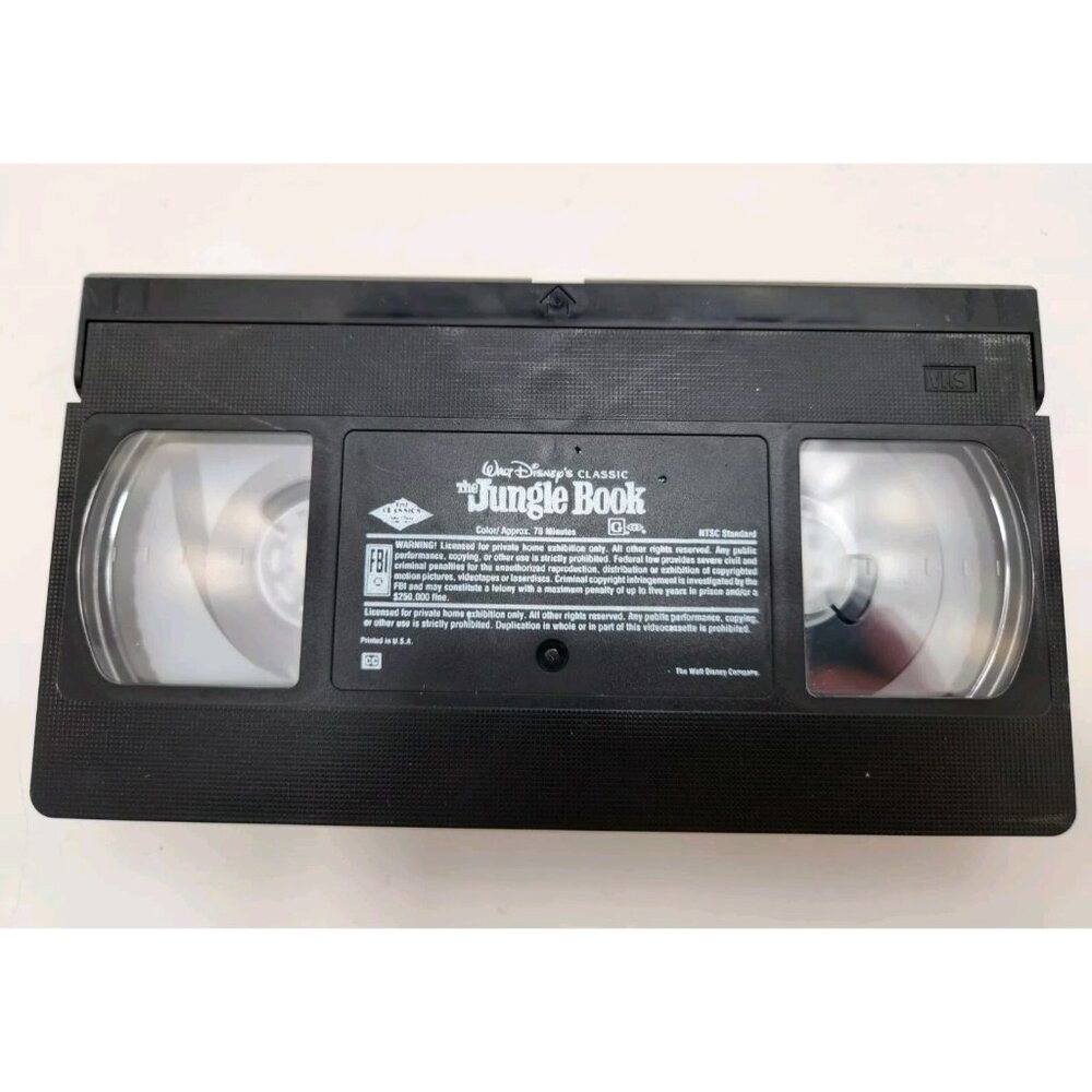 The Jungle Book Walt Disney's Black Diamond Classic Collection‎ VHS - Picture 8 of 9